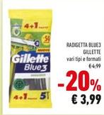 Offerta per Gillette - Radigetta Blue3 a 3,99€ in Conad