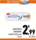 Offerta per Sensodyne - Dentifricio a 2,99€ in Conad