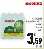 Offerta per Conad - Detergente Liquido Per Piatti a 3,59€ in Conad