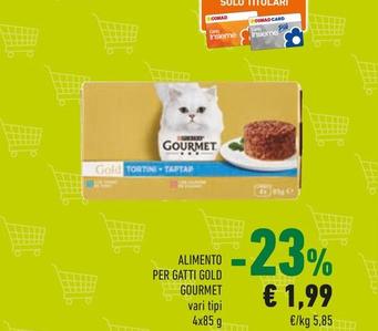 Offerta per Purina - Alimento Per Gatti Gold Gourmet a 1,99€ in Conad