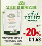 Offerta per Verso Natura Conad - Sgrassatore Marsiglia  a 1,43€ in Conad