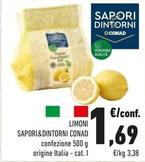 Offerta per Conad - Limoni Sapori&Dintorni  a 1,69€ in Conad
