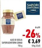 Offerta per Conad - Alici Di Sicilia Sapori&Dintorni  a 3,69€ in Conad
