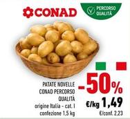 Offerta per Conad - Patate Novelle Percorso Qualità a 1,49€ in Conad
