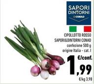 Offerta per Conad - Cipollotto Rosso Sapori&Dintorni  a 1,99€ in Conad