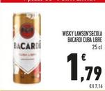 Offerta per Bacardi - Wisky Lawson'S&Cola Cuba Libre a 1,79€ in Conad