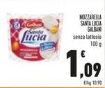 Offerta per Galbani - Mozzarella Santa Lucia a 1,09€ in Conad