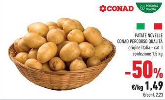 Offerta per Conad - Patate Novelle Percorso Qualità a 1,49€ in Conad City