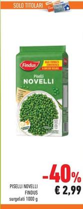 Offerta per Findus - Piselli Novelli a 2,99€ in Conad City