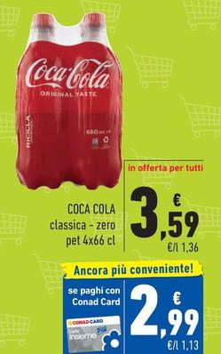 Offerta per Coca Cola - Classica a 3,59€ in Conad City