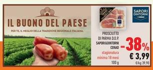 Offerta per Sapori&dintorni Conad - Prosciutto Di Parma D.o.p. a 3,99€ in Margherita Conad