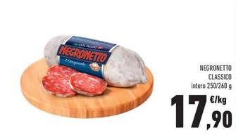 Offerta per Negronetto Classico a 17,9€ in Margherita Conad