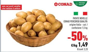 Offerta per Conad Percorso Qualità - Patate Novelle a 1,49€ in Margherita Conad
