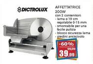 Offerta per Dictrolux - Affettatrice a 39,99€ in Happy Casa Store