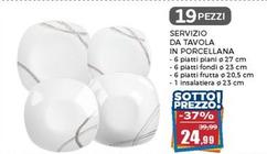 Offerta per Servizio Da Tavola In Porcellana a 24,99€ in Happy Casa Store