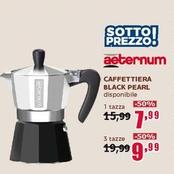 Offerta per Aeternum - Caffettiera Black Pearl 1 Tazza a 7,99€ in Happy Casa Store