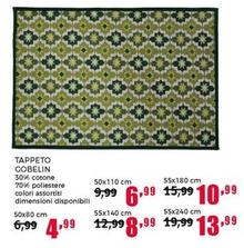 Offerta per Tappeto Gobelin a 4,99€ in Happy Casa Store