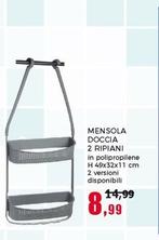 Offerta per Mensola Doccia 2 Ripiani a 8,99€ in Happy Casa Store