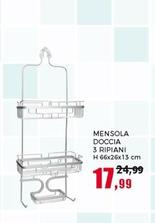 Offerta per Mensola Doccia 3 Ripiani a 17,99€ in Happy Casa Store
