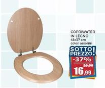 Offerta per Copriwater In Legno a 16,99€ in Happy Casa Store