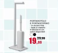 Offerta per Portarotolo E Portascopino a 19,99€ in Happy Casa Store