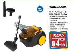 Offerta per Dictrolux - Aspirapolvere Ciclonica 850w a 54,99€ in Happy Casa Store