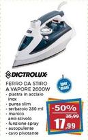 Offerta per Dictrolux - Ferro Da Stiro A Vapore 2600w a 17,99€ in Happy Casa Store