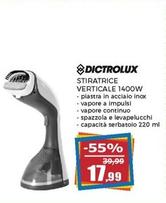 Offerta per Dictrolux - Stiratrice Verticale 1400w a 17,99€ in Happy Casa Store