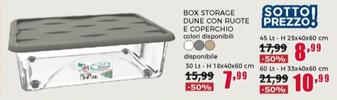 Offerta per Box Storage Dune Con Ruote E Coperchio a 7,99€ in Happy Casa Store