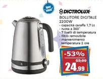 Offerta per Dictrolux - Bollitore Digitale a 24,99€ in Happy Casa Store