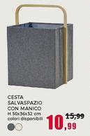 Offerta per Cesta Salvaspazio Con Manico a 10,99€ in Happy Casa Store
