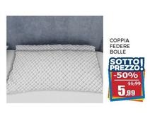 Offerta per Coppia Federe Bolle a 5,99€ in Happy Casa Store