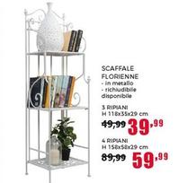 Offerta per Scaffale Florienne a 39,99€ in Happy Casa Store