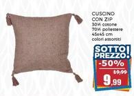 Offerta per Cuscino Con Zip a 9,99€ in Happy Casa Store