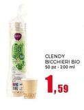 Offerta per Clendy - Bicchieri Bio a 1,59€ in Happy Casa Store