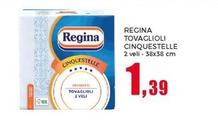 Offerta per Regina - Tovaglioli Cinquestelle a 1,39€ in Happy Casa Store