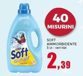 Offerta per Soft - Ammorbidente a 2,39€ in Happy Casa Store
