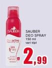Offerta per Sauber - Deo Spray a 2,99€ in Happy Casa Store