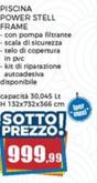 Offerta per Bestway - Piscina Power Stell Frame a 999,99€ in Happy Casa Store