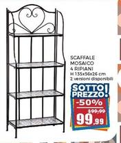 Offerta per Scaffale Mosaico 4 Ripiani a 99,99€ in Happy Casa Store
