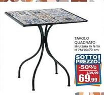 Offerta per Tavolo Quadrato a 69,99€ in Happy Casa Store
