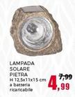 Offerta per Lampada Solare Pietra a 4,99€ in Happy Casa Store