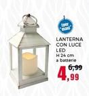 Offerta per Lanterna Con Luce Led a 4,99€ in Happy Casa Store
