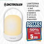 Offerta per Dictrolux - Lanterna Portatile a 5,99€ in Happy Casa Store