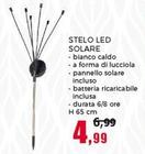 Offerta per Stelo Led Solare a 4,99€ in Happy Casa Store
