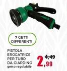 Offerta per Pistola Erogatrice Per Tubo Da Giardino a 2,99€ in Happy Casa Store