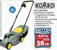 Offerta per Kombo - Tagliaerba Elettrico a 59,99€ in Happy Casa Store