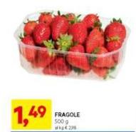 Offerta per Fragole a 1,49€ in Dpiu