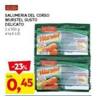 Offerta per Wurstel a 0,45€ in Dpiu