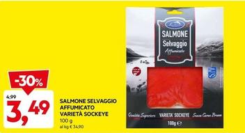 Offerta per Salmone affumicato a 3,49€ in Dpiu